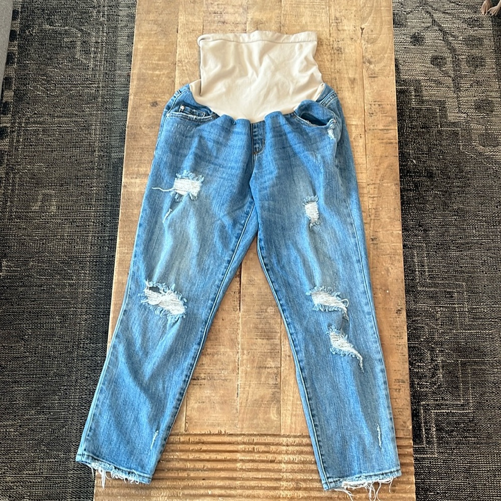 LED Luxe Essential Maternity Denim | Size 30